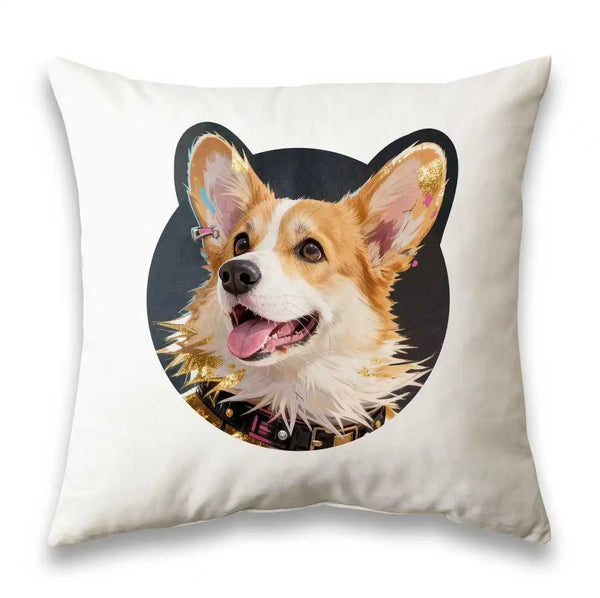 Eternal Embrace Pet Pillow | Custom Pet Portrait Cushion