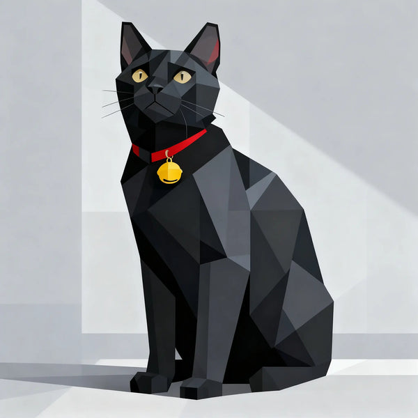 The Stillness Pet Portrait | Calm & Elegant Custom Painting